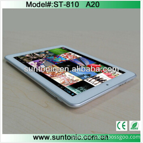 Hotselling Dual Core A20 Tablet PC 8 Inch